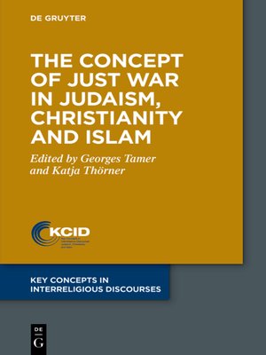 cover image of The Concept of Just War in Judaism, Christianity and Islam